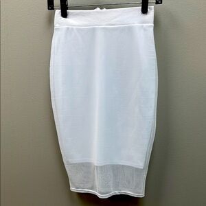 Elegant White Women's Skirts with matching top!”